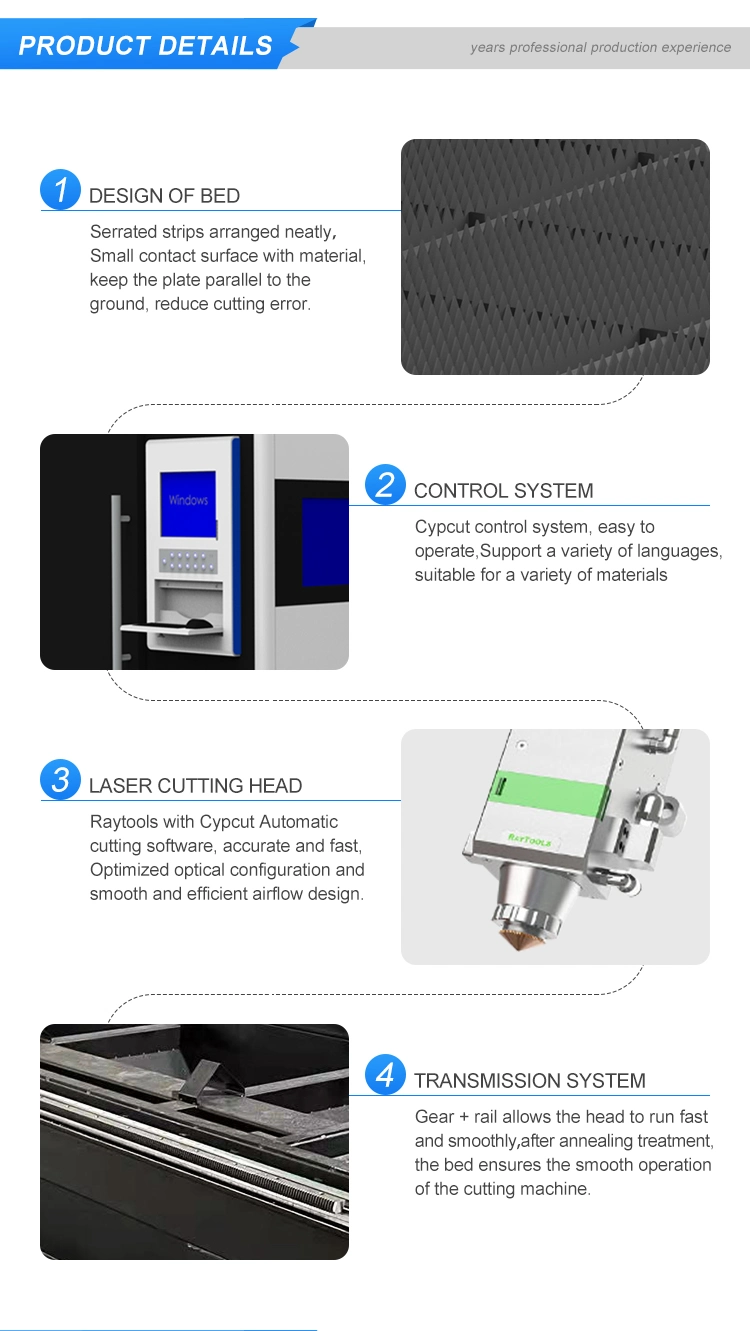 Full Enclosed Stainless Steel Fiber Laser Cutter for Aluminum CNC Fiber Laser Cutting Machine